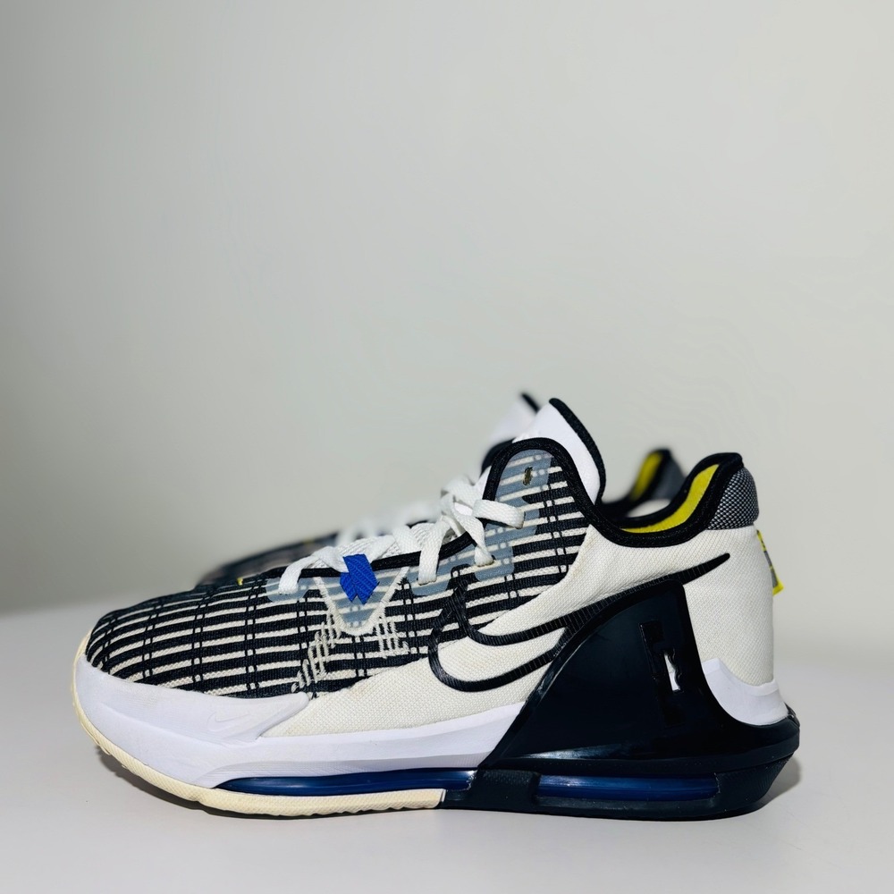 Nike LeBron Witness 6 White & Black Persian‎ Violet [DD0423 100] 6.5 Youth